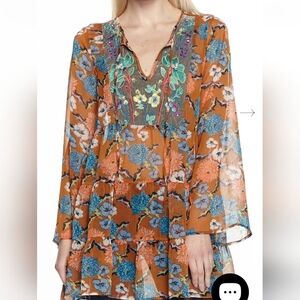 ARATTA Enchanted Tunic. Sz S. NWT